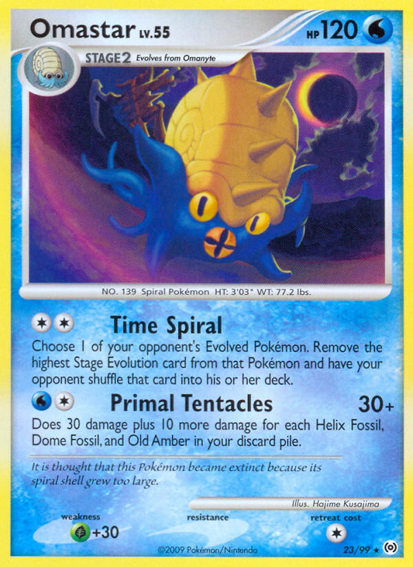 Arceus Set Omastar #23/99